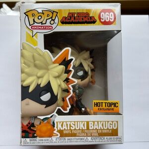 Funko Pop! Animation Katsuki Bakugo Figure - Black and Orange